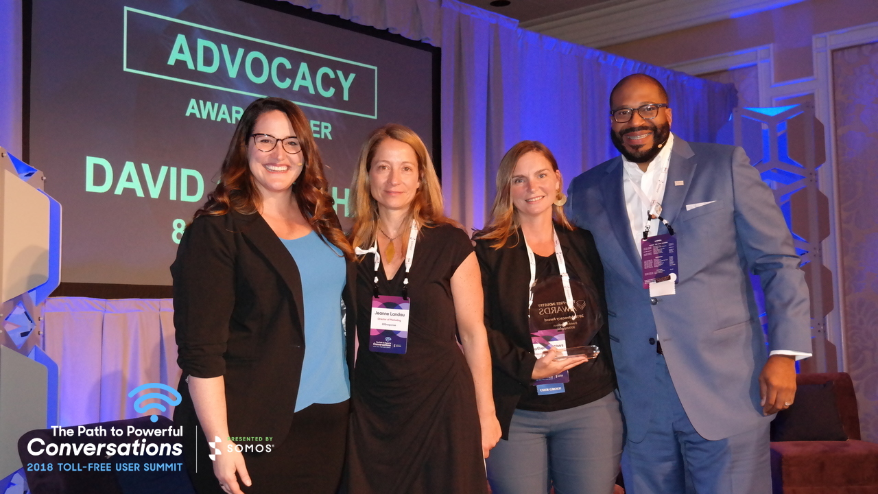 TFUS18 Advocacy Award Winner