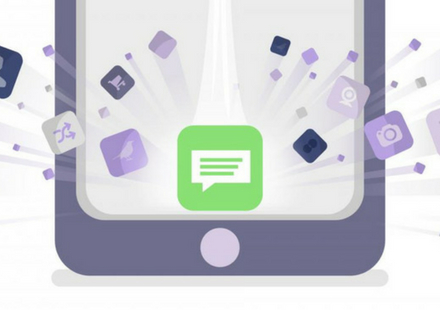 apps coming out of phone graphic