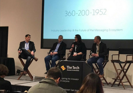 Gina Perini speaking at MoNage