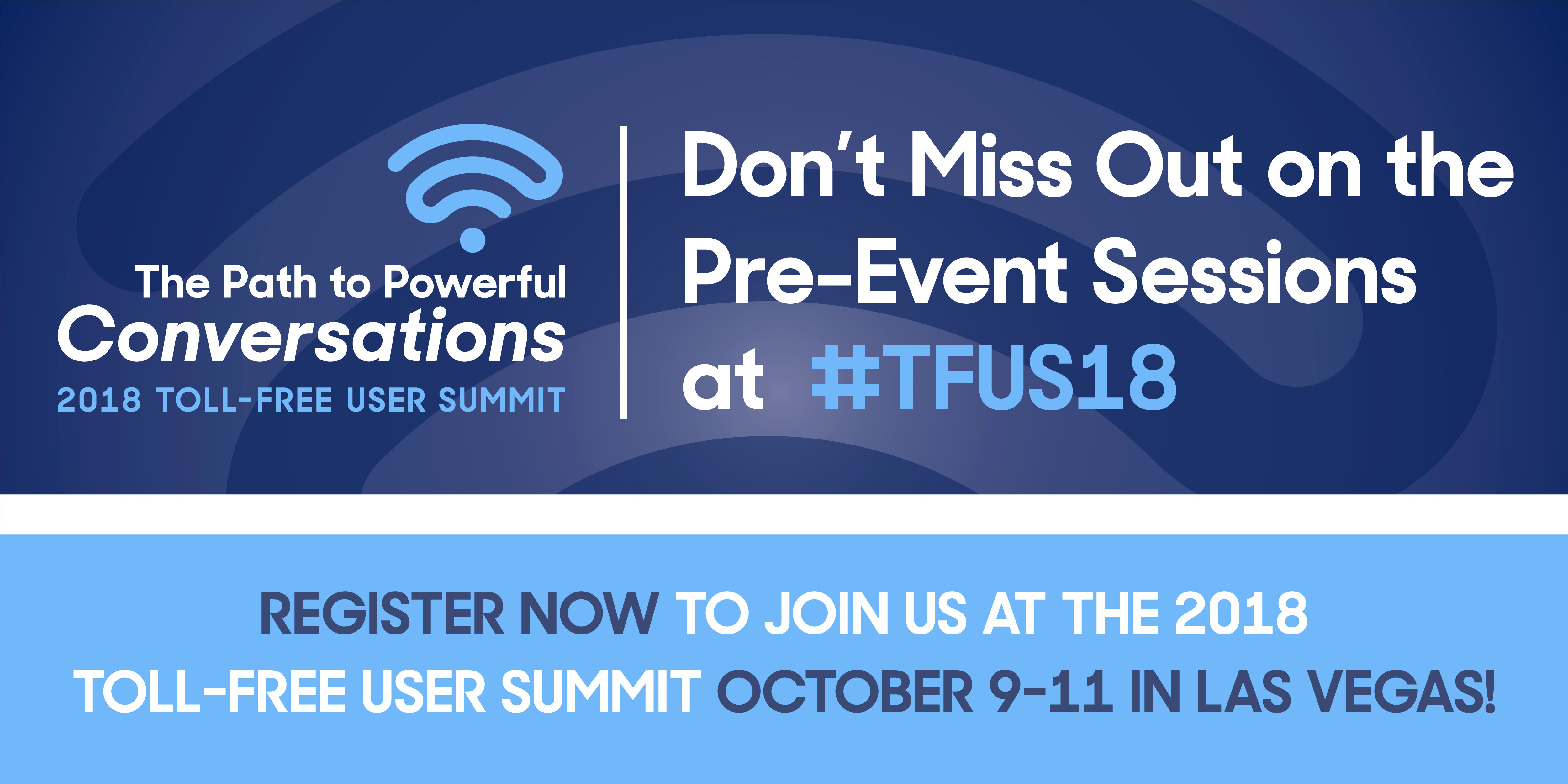 Don’t Miss Out on the Pre-Event Sessions at #TFUS18
