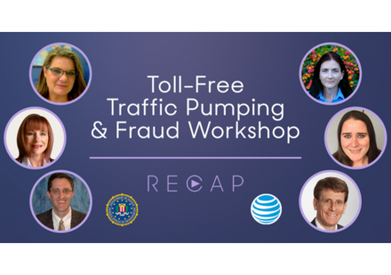 Toll-free Traffic Pumping & Fraud Workshop Graphic