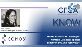 KNOW Session: What’s New with the Reassigned Numbers Database: Updates, Enhancements, and Best Practices